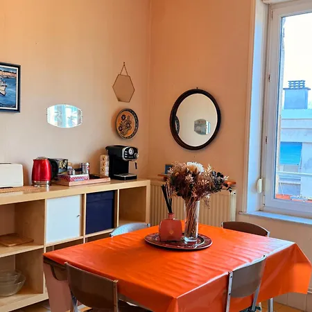 아파트 La Ruche Jean Jaures 낭시